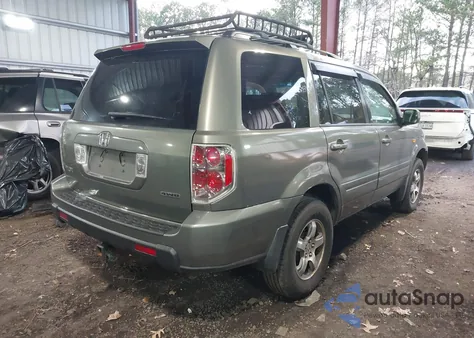 2007 Honda Pilot Ex-L from USA, damaged, VIN 5FNYF18507B004021